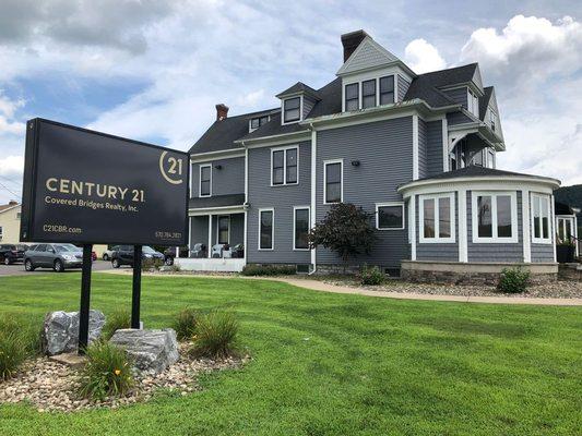 Our beautiful historic office building and the home of Century 21 Covered Bridges Realty, Inc. in Bloomsburg, PA