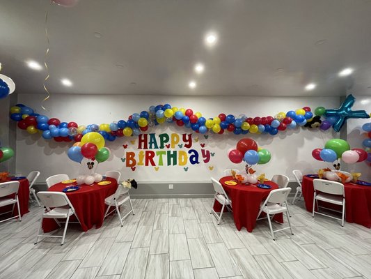 Circus theme party