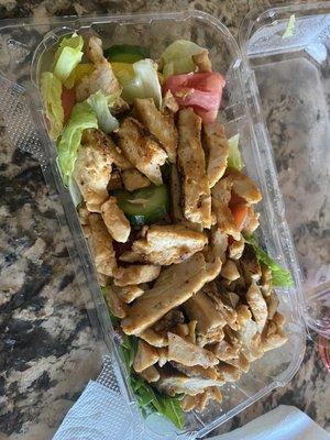 Grilled chicken salad