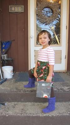 My granddaughter just loved the new boots we got at Boots & Heels