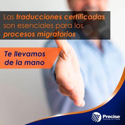 Apóyate en nuestros servicios profesionales de traducción certificada para tus trámites migratorios. Tenemos la mejor solución.