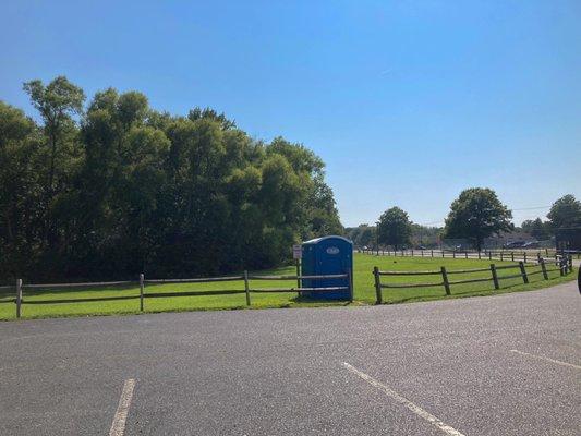 Cape May County Park South -- port-a-potty