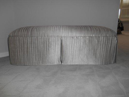 Upholstered Bench for Master Bedroom