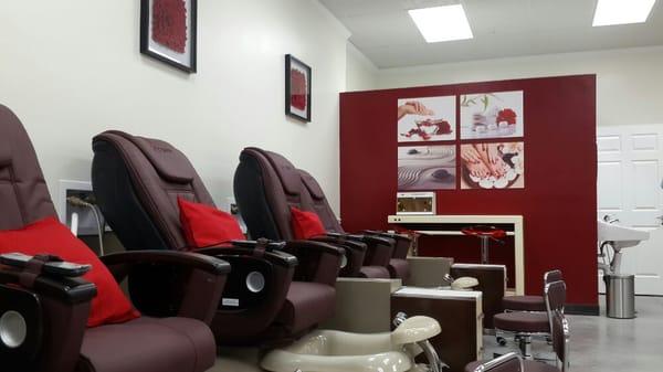 Pedicure chairs