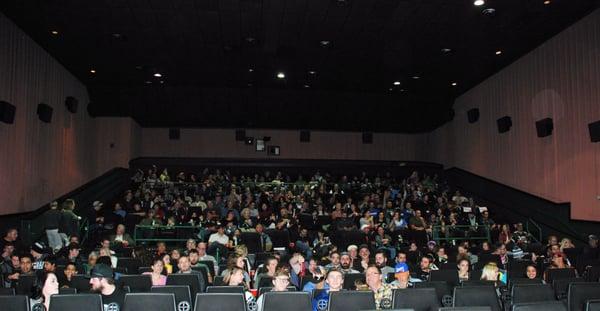 A full house!  Ready for Star Wars