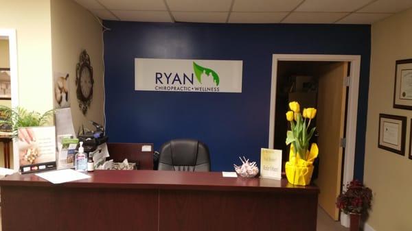 Here is our front desk, where we will always be ready to serve you.