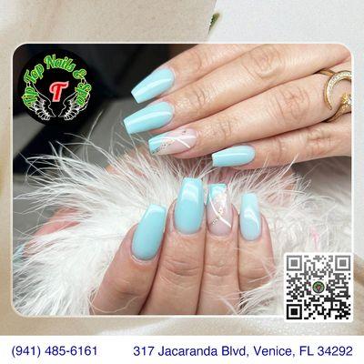 Nails on Point, Confidence On Top 
Step into Tip Top Nails & Spa and step out with nails that turn heads.