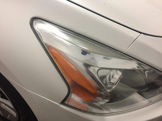 We do headlight restoration!