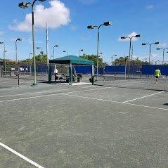 Six, lighted Har-Tru clay courts are groomed daily for tennis. Men and women's leagues play regularly.