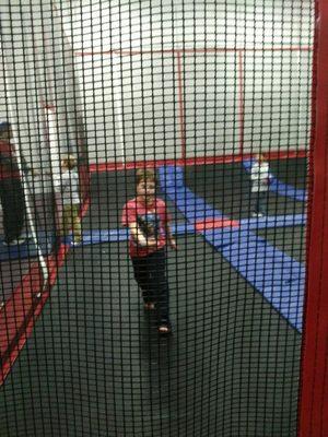 Always so much fun even gos to ninja zone( ninja warrior training)