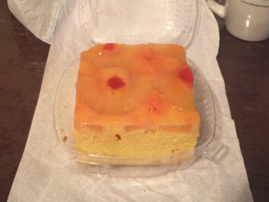 Pineapple upside down cake.