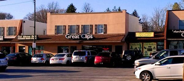 Great Clips, Newtown Square -- storefront