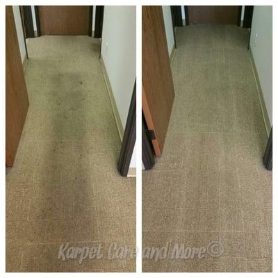 Karpet Care and More | Before and After Carpet cleaning Huntington Beach CA