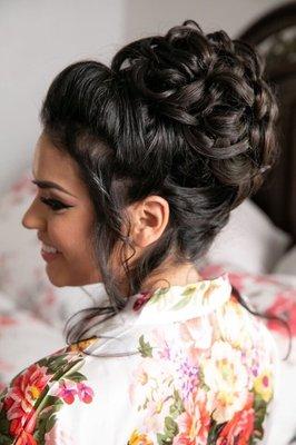 Bridal hairstyle