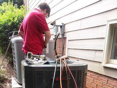 Finshing up a Air Conditioner replacement