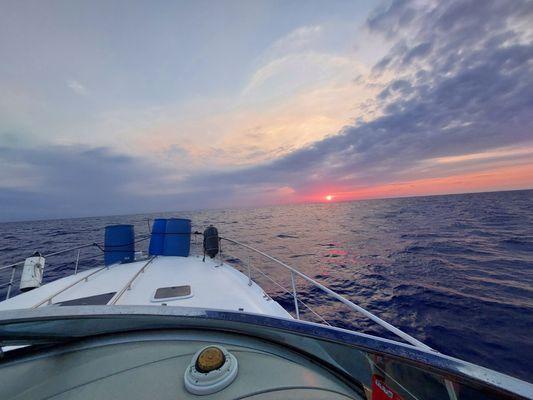 Delivery boat to Cancun Mexico.