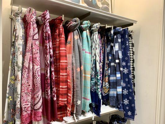 Part of a wide selection of scarves