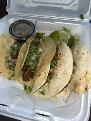 Carne asada tacos