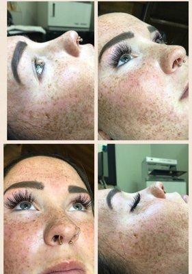 Eyelashes extension