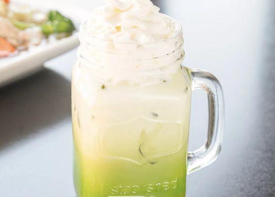 Matcha Green Tea w/ Whipped Cream