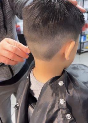 low fade haircut