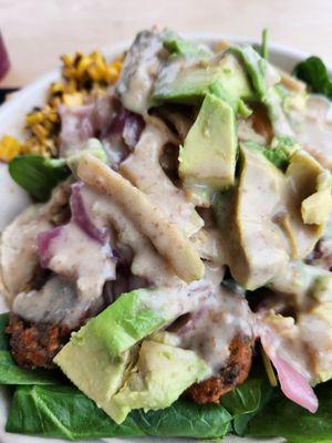 Avocado chicken salad