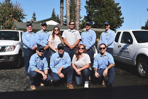 The awesome Yuba City Pest Control family