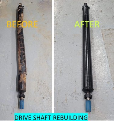 Drive shaft refuilding