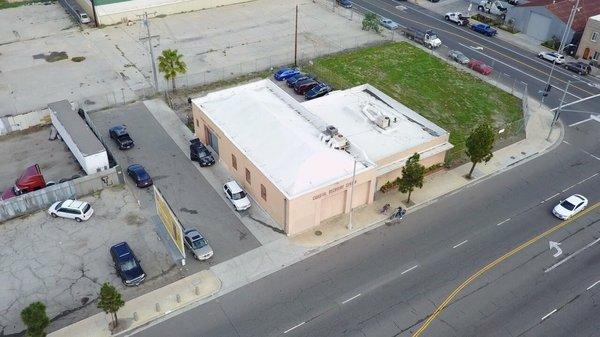 Drone Shot of Coastal Recovery Center