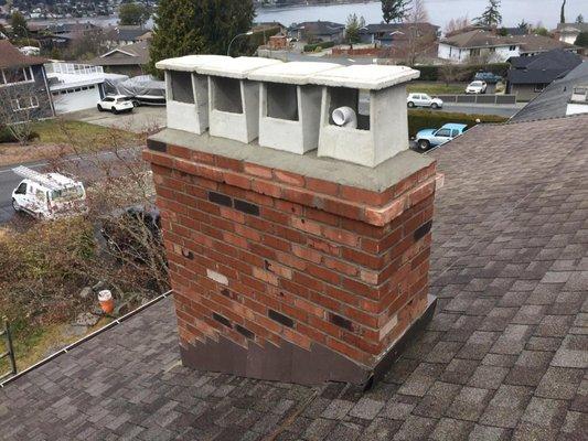 Chimney rebuild