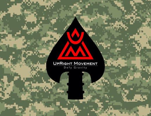 UpRight Movement is Veteran Founded. 
http://uprightmovement.com/upright-movement-is-veteran-founded/