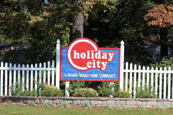 Community Welcome Sign