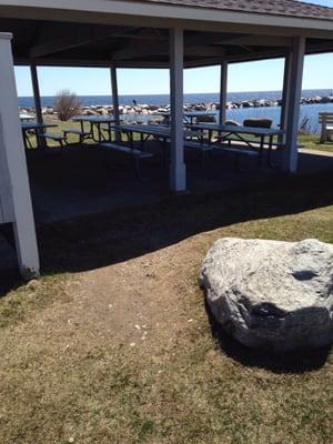 Covered picnic area