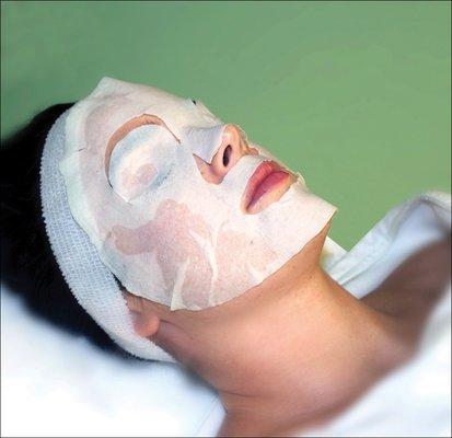 Repechage Lamina Lift Mask One of our many masks used in different facial treatments. This one is a blend or Organic ingredients.