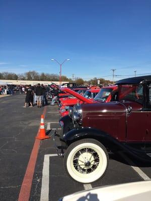 Toys for tots car show....