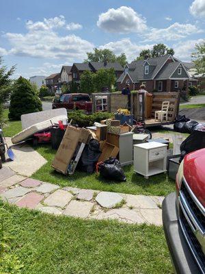 Packing the truck