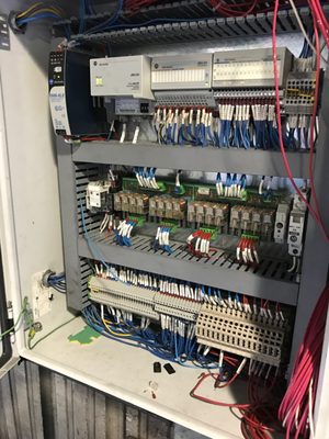 PLC cabinet clean up