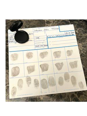 FD-258 Fingerprinting