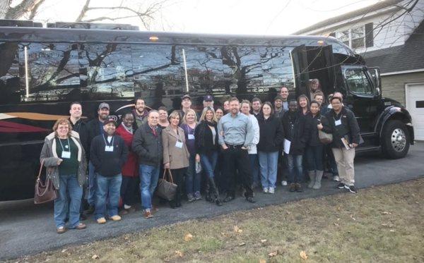 Bus Tour Group Photo.