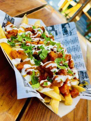 Karaoke & Mini Buffalo Fries at both locations every Monday!! Gringo Theory Eastside and Aceitunas Beer Garden West