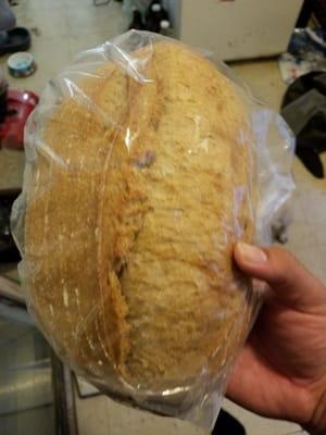 Sour dough bread, added to my order