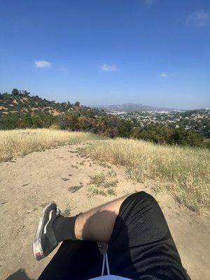 Nice cute bench close to the top