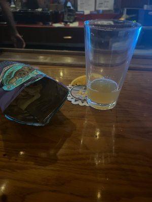 Beer and some chips