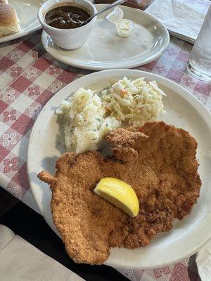 Jagar Schnitzel plate