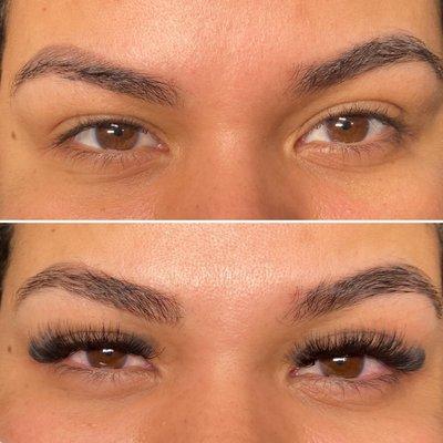 mega volume lash extension set