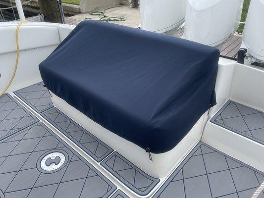 Protective covers for boat seats Cushions