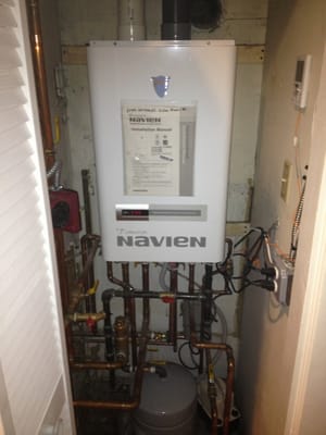 After - Navien Combi