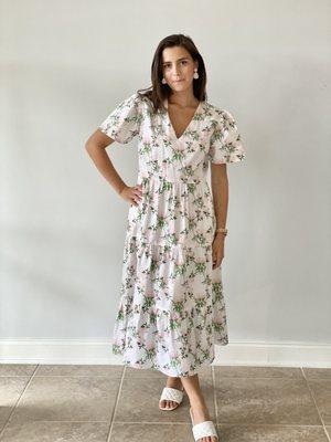 V-neck Sweetgrass Dress