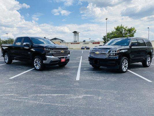 2020 Silverado and 2019 Tahoe