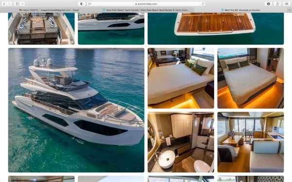 Wide variety of charter yachts available